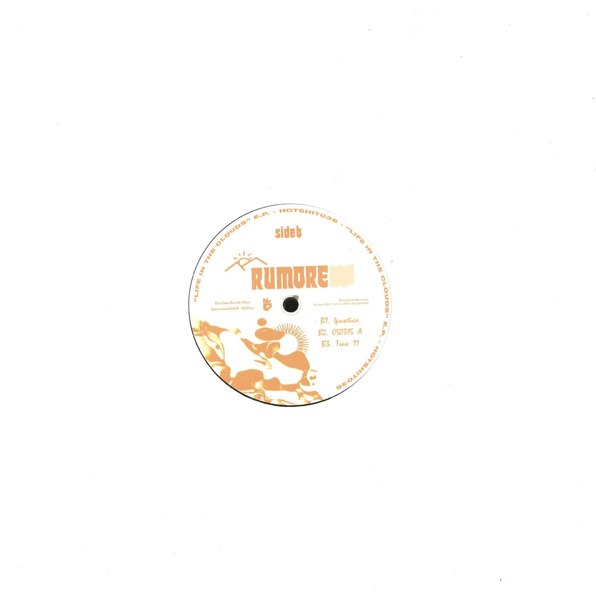 Обратная сторона обложки — Rumore — Life In The Cloud Ep