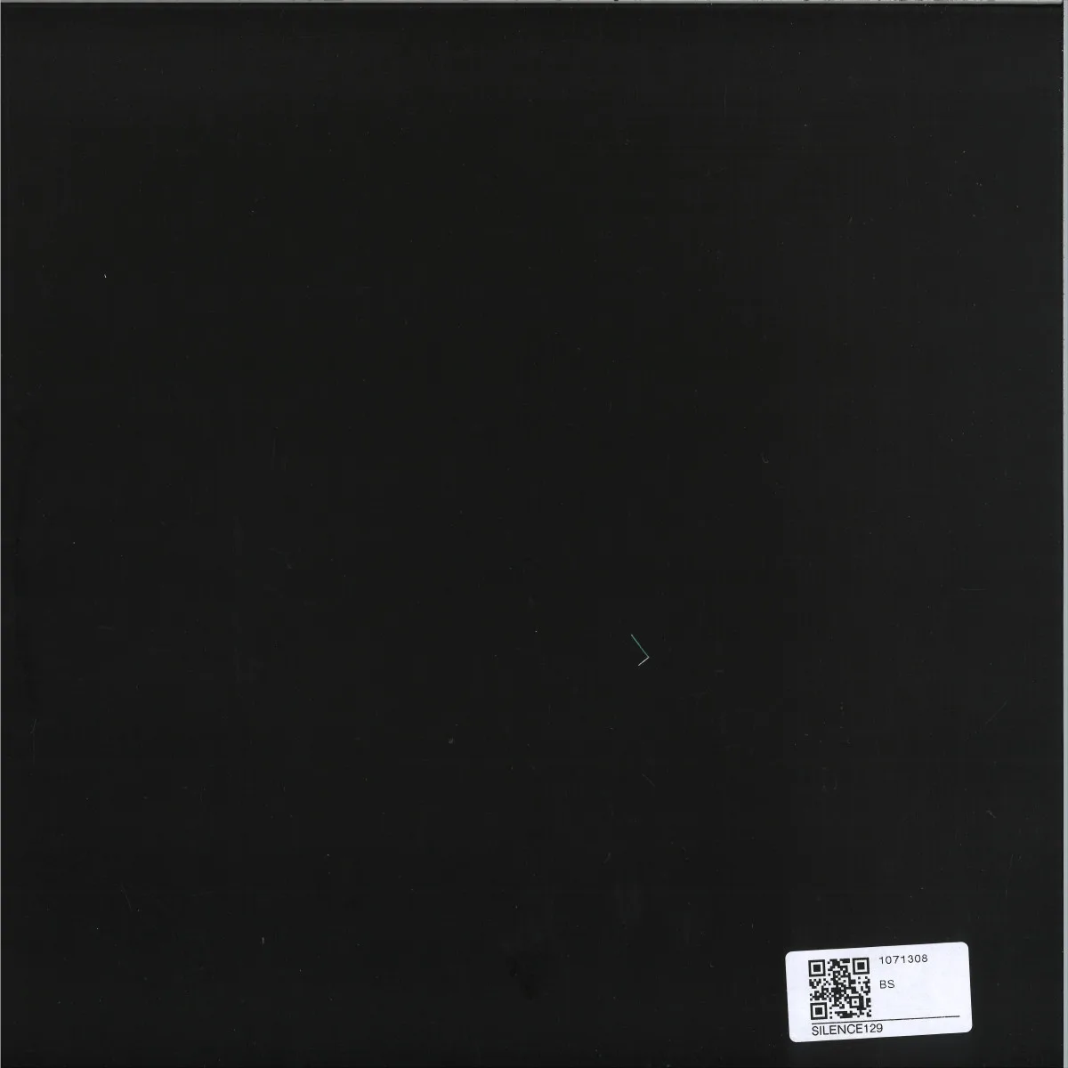 Back cover — The Silence — Incomplete Darkness