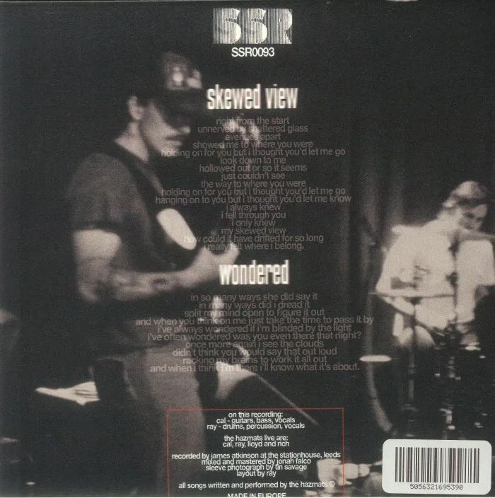 Back cover — The HAZMATS — Skewed View