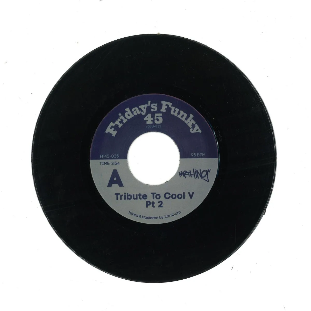 Mr Thing / Jim Sharp — Tribute to Cool V Pt. 2 / Where You Are (7")