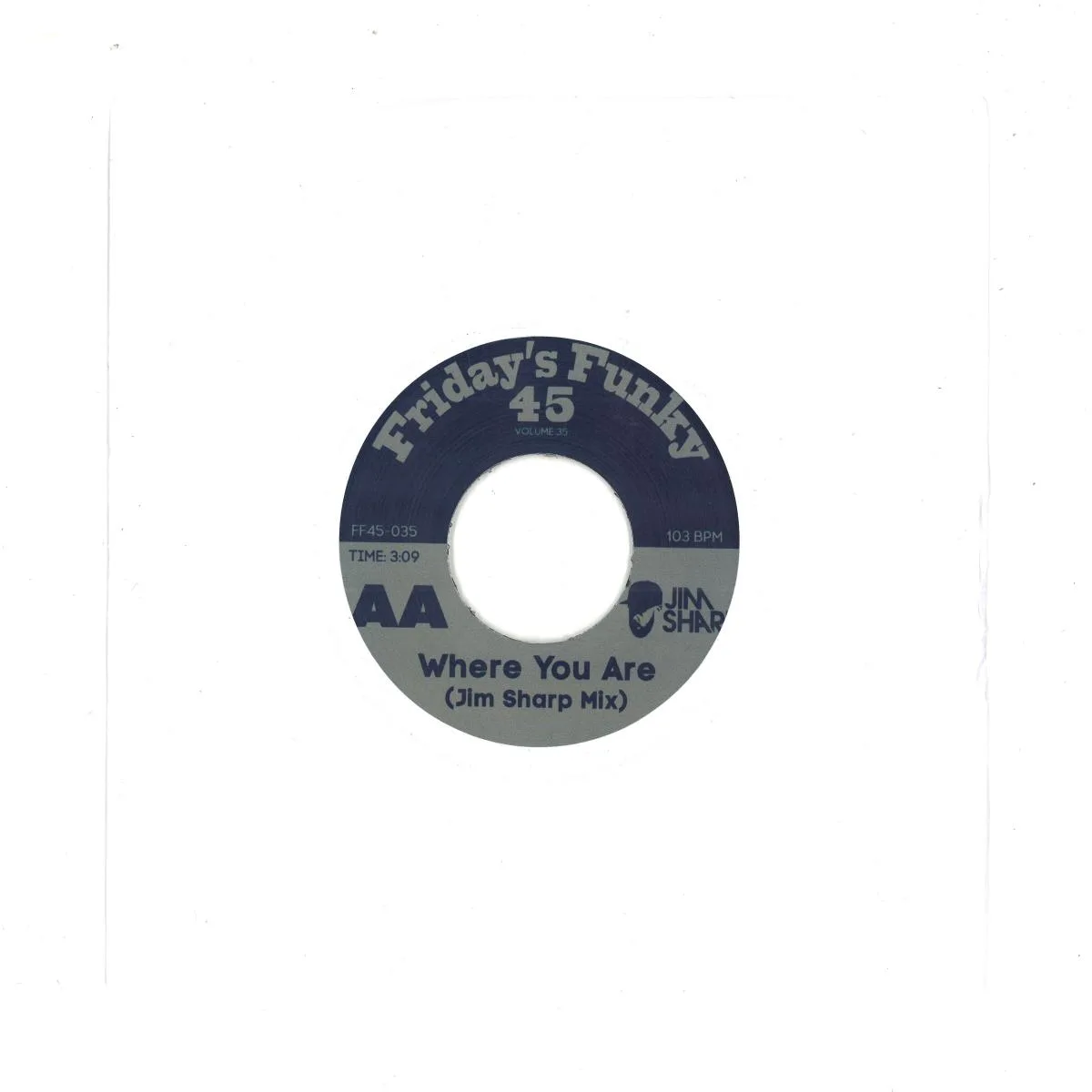 Обратная сторона обложки — Mr Thing / Jim Sharp — Tribute to Cool V Pt. 2 / Where You Are (7")