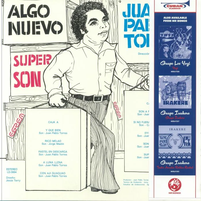Обратная сторона обложки — Juan Pablo TORRES / ALGO NUEVO — Super Son (reissue)