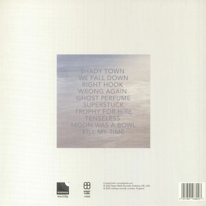 Back cover — CORVAIR — Bound To Be