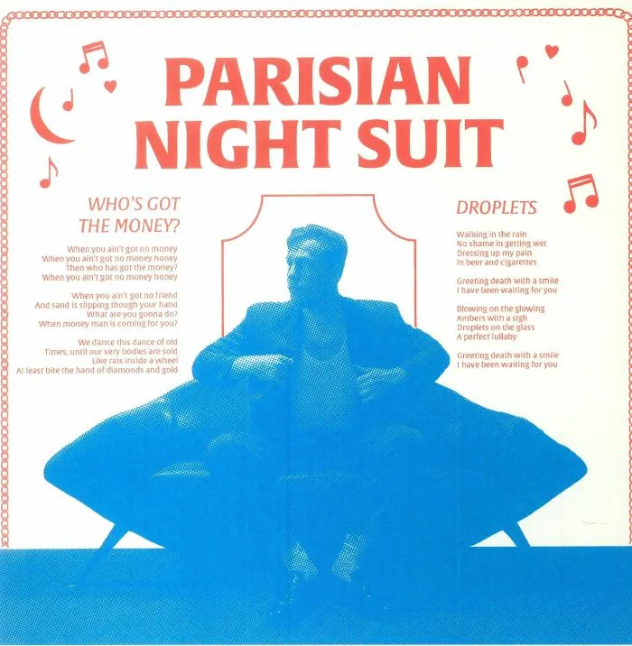 Back cover — PARISIAN NIGHT SUIT — Droplets