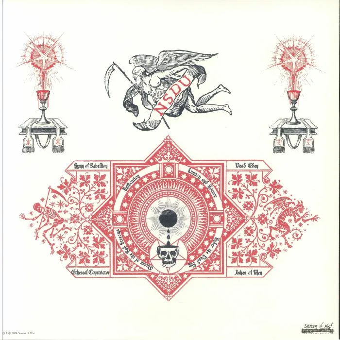 Back cover — NIGHT SHALL DRAPE US — Lunatic Choir
