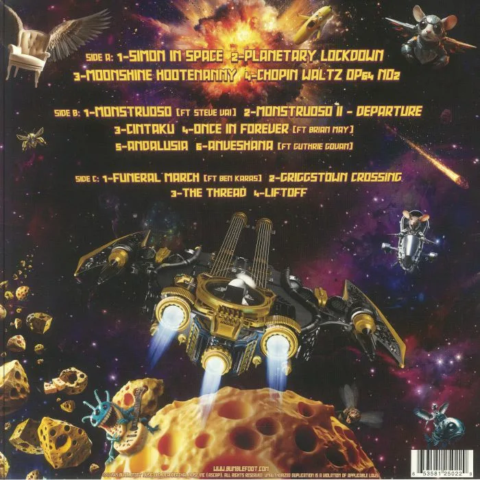 Back cover — BUMBLEFOOT — Returns!