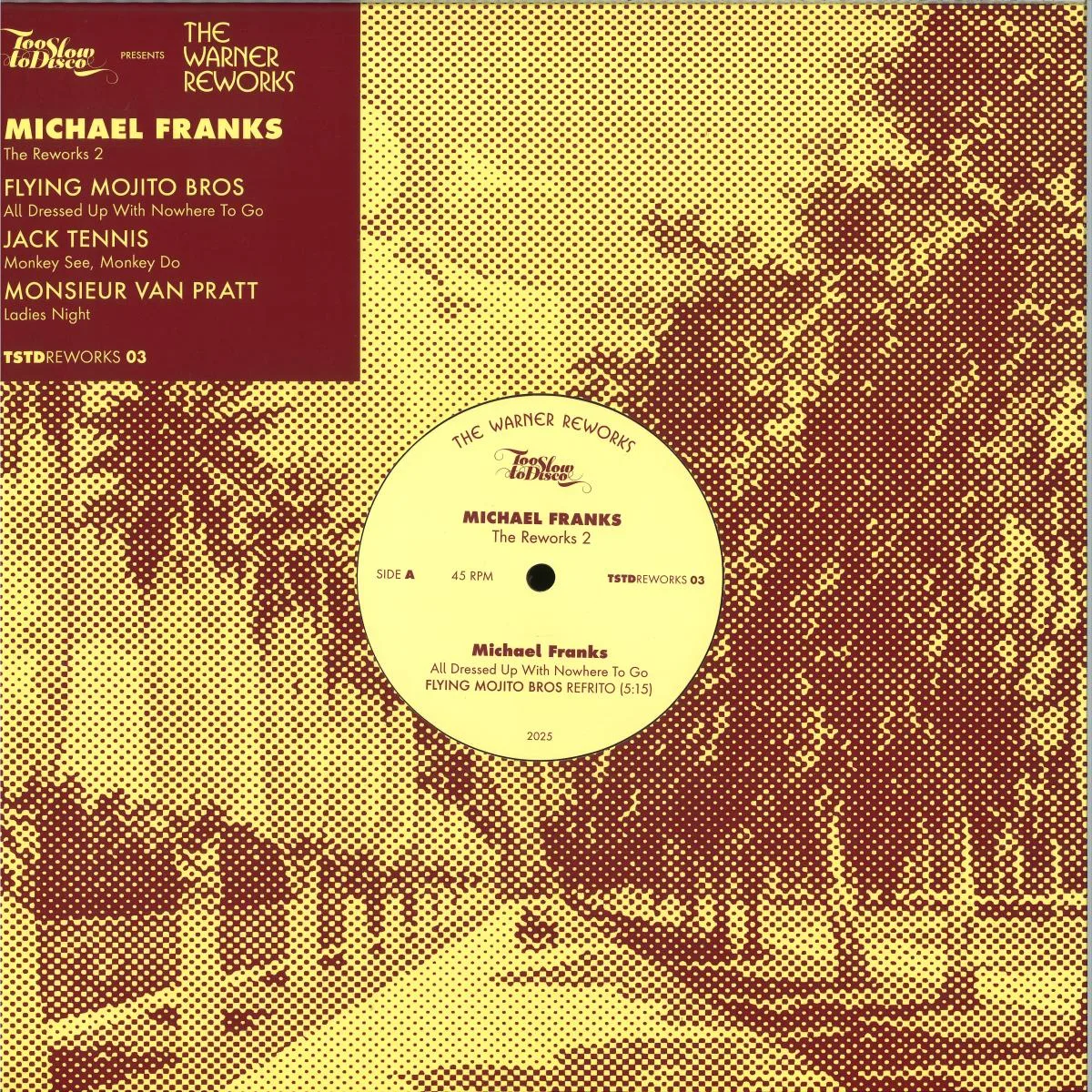 Back cover — Michael Franks — The Reworks 2