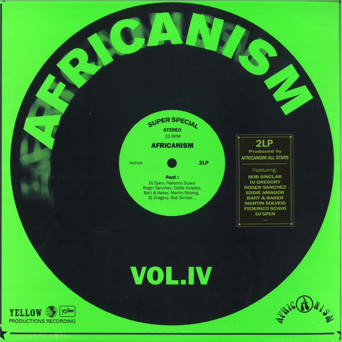 Africanism Allstars — AFRICANISM IV LP 2x12"