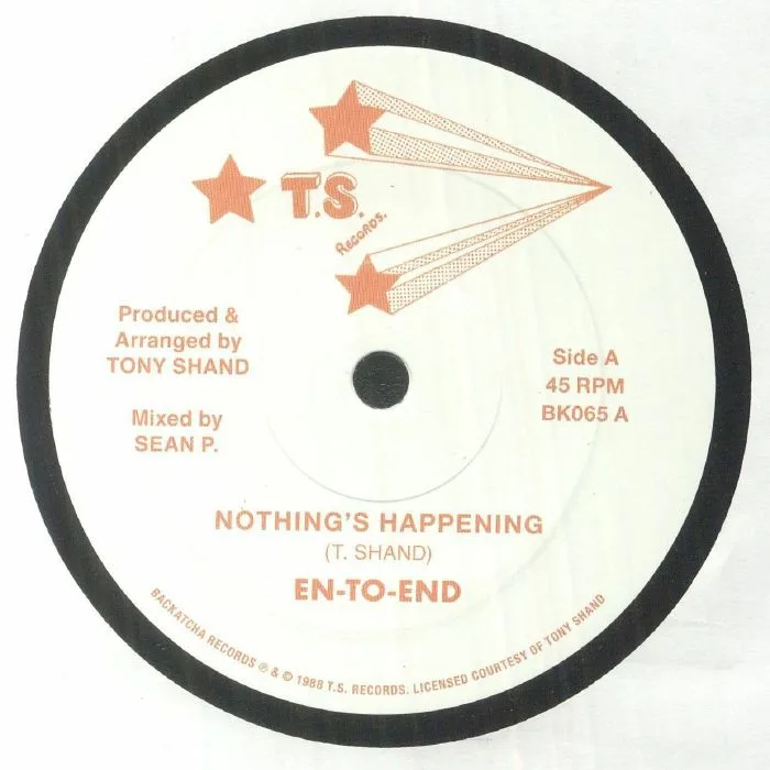Лицевая сторона обложки — EN TO END — Nothing's Happening