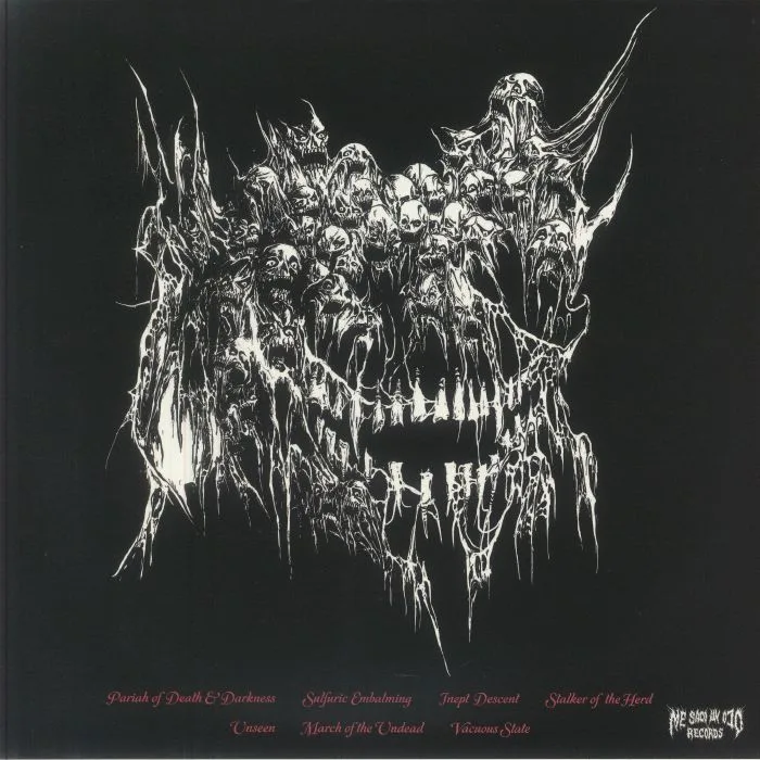 Обратная сторона обложки — DEGRAVED — Spectral Realm Of Ruin