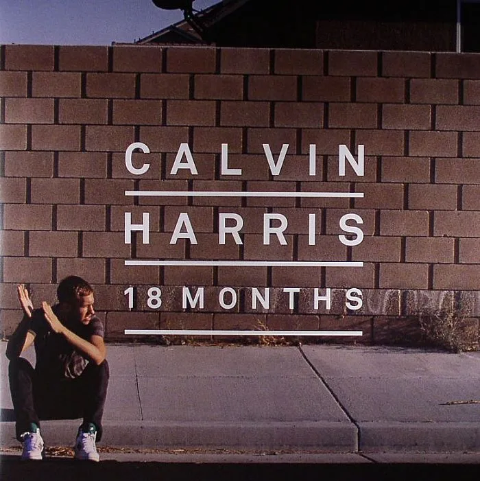Лицевая сторона обложки — Calvin HARRIS — 18 Months