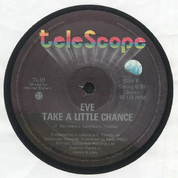 Обратная сторона обложки — EVE — Take A Little Chance (reissue)