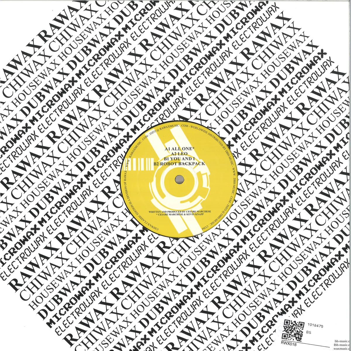 Back cover — Cesarevs.Disorder — Robot backpack EP