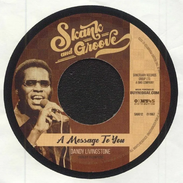 Dandy LIVINGSTONE — Rudy A Message To You