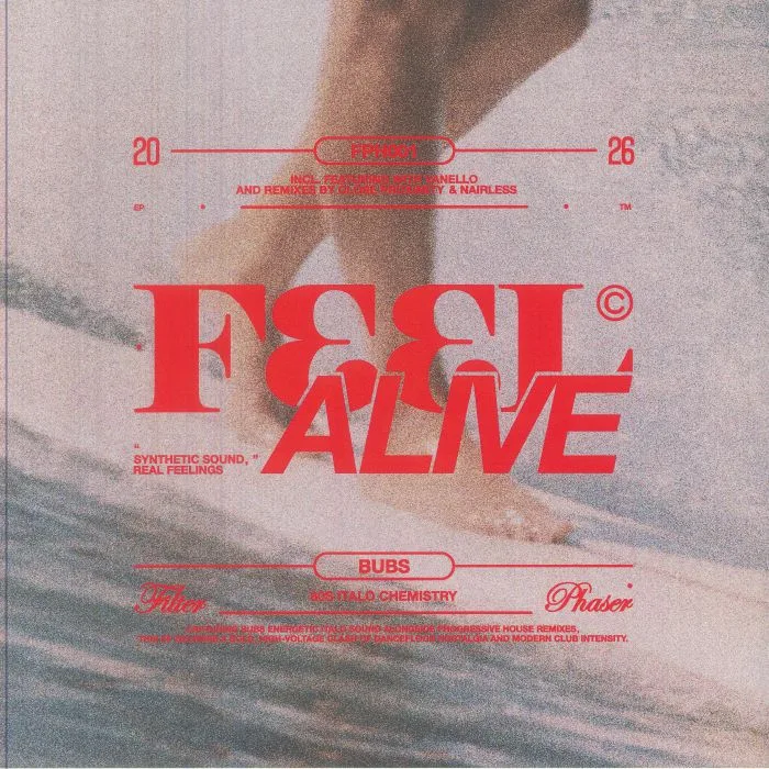 Front cover — BUBS — Feel Alive EP