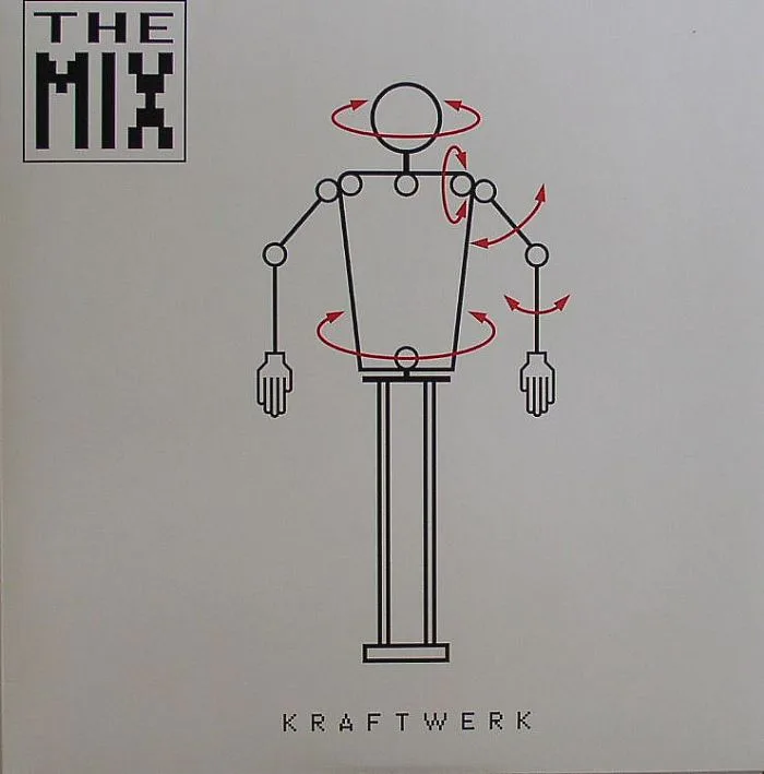 Лицевая сторона обложки — KRAFTWERK — The Mix