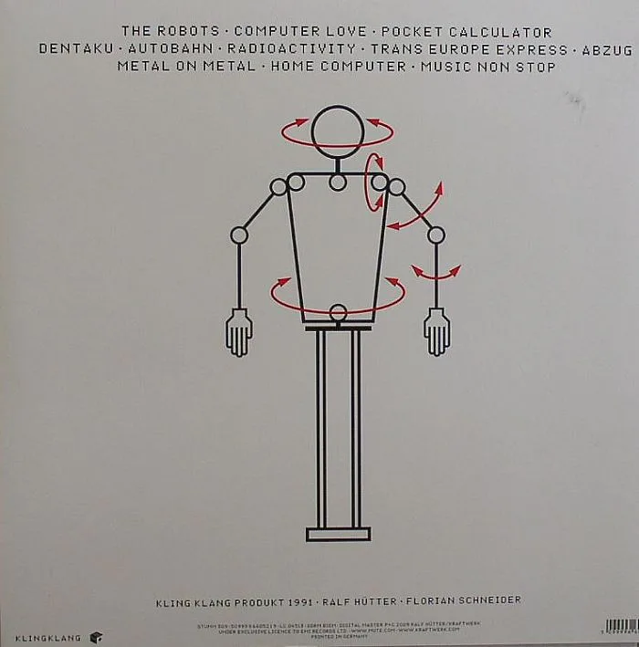 Обратная сторона обложки — KRAFTWERK — The Mix
