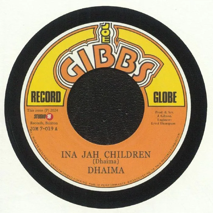 DHAIMA / MIGHTY TWO — Ina Jah Children (reissue)