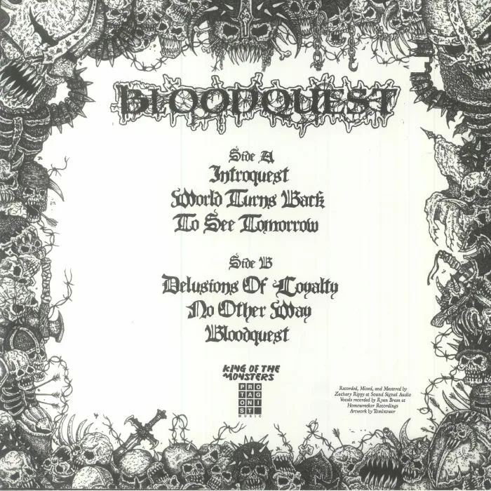 Обратная сторона обложки — BLOODQUEST — Bloodquest