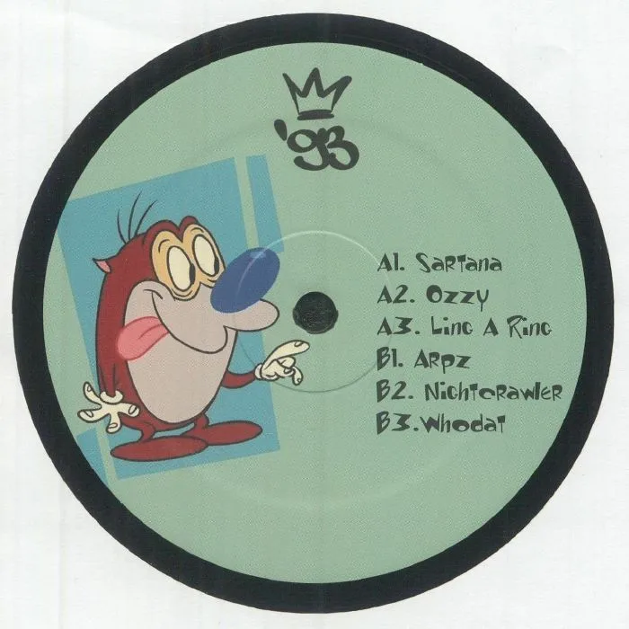 Обратная сторона обложки — VIBEZ 93 — Nightcrawler EP