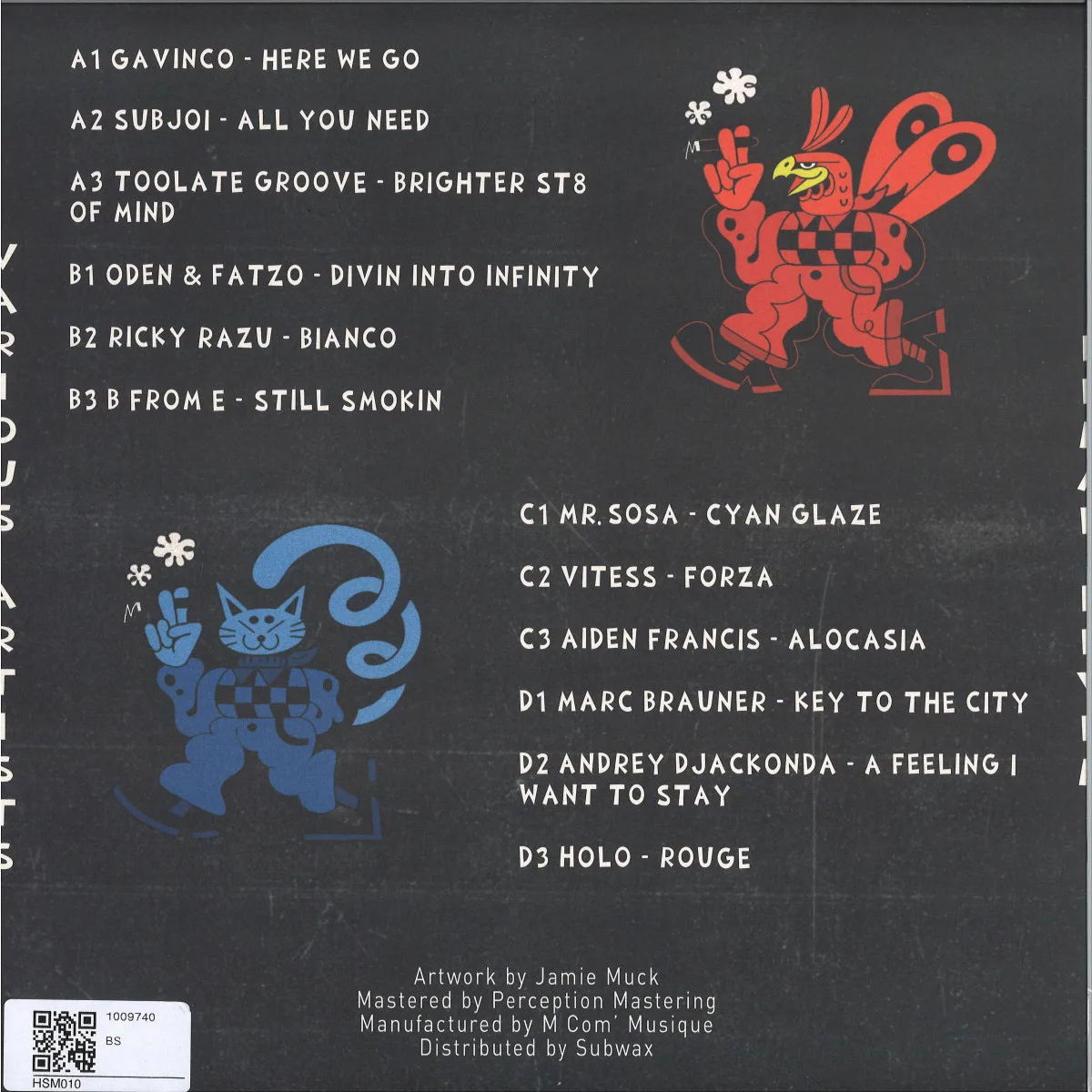 Back cover — Various — Feral Fever 2x12"