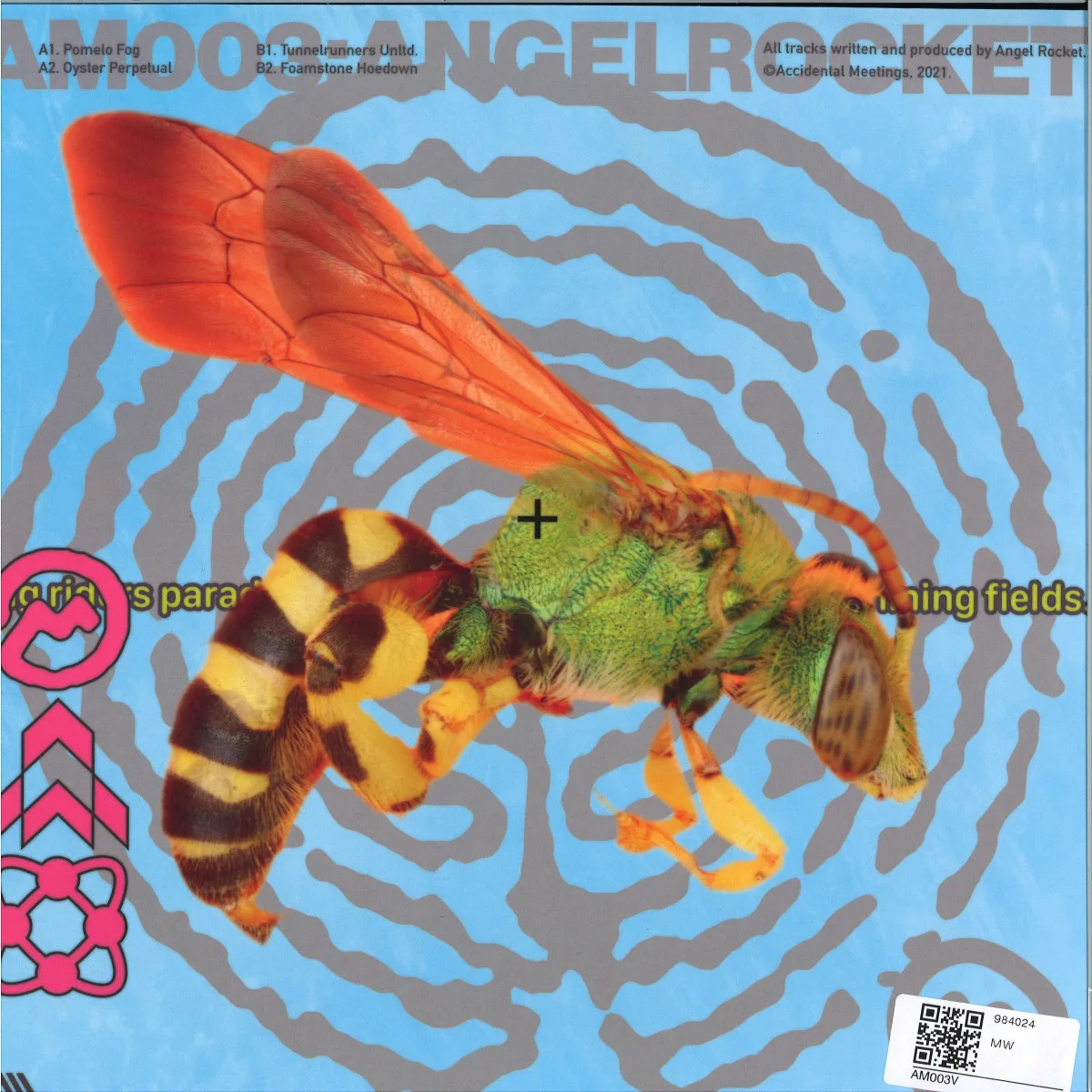 Обратная сторона обложки — Angel Rocket — AM003V