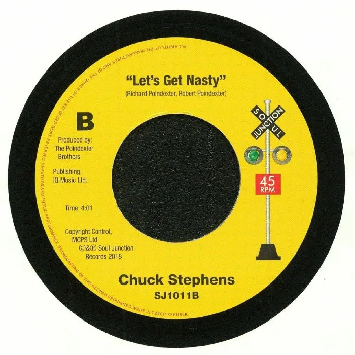Back cover — Chuck STEPHENS — Paying For Your Love