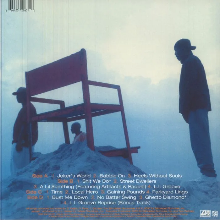 Обратная сторона обложки — HARD 2 OBTAIN — Ism & Blues