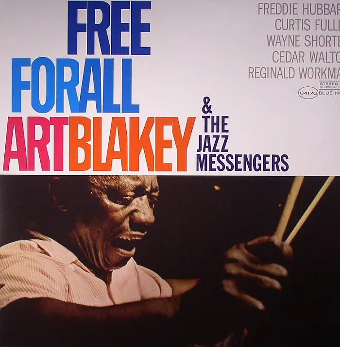 Лицевая сторона обложки — Art BLAKEY & THE JAZZ MESSENGERS — Free For All (Blue Note 75th Anniversary Reissue)