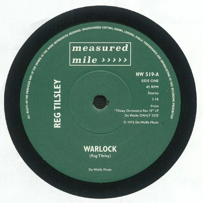 Reg TILSLEY / ROGER JACKSON — Warlock