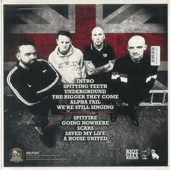 Back cover — RIOT CITY RADIO — Spitting Teeth