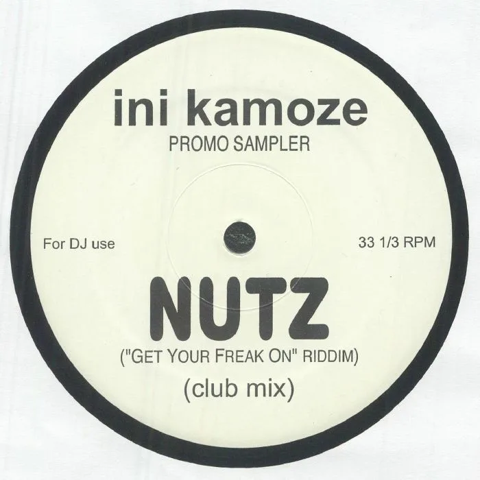 Обратная сторона обложки — Ini KAMOZE — Nutz (Get Yout Freak On Riddim)