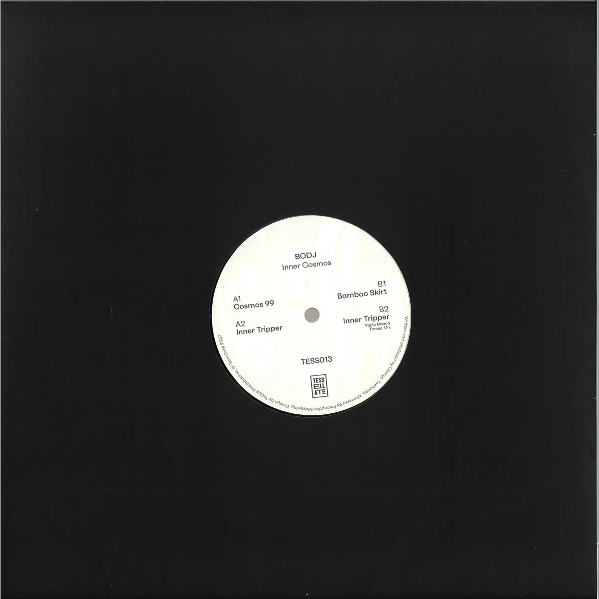 Обратная сторона обложки — BODJ — Inner Cosmos EP