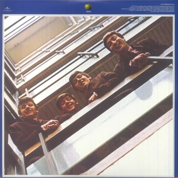 Обратная сторона обложки — The BEATLES — The Blue Album 1967-1970 (2023 Expanded Edition) (half speed remastered)
