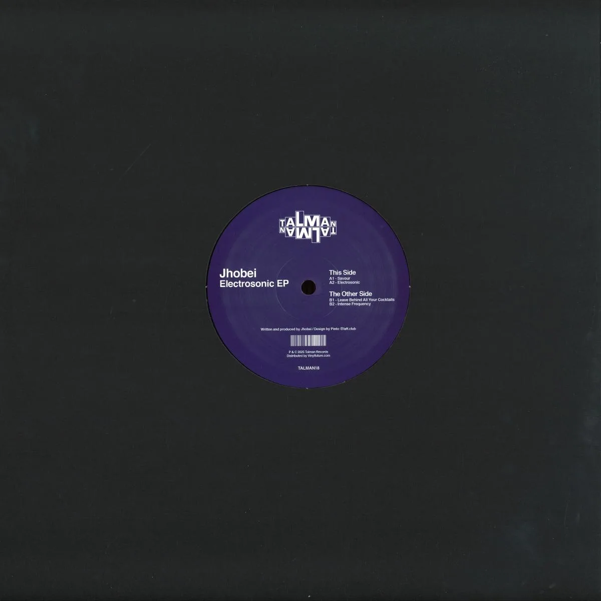 Back cover — Jhobei — Electrosonic EP