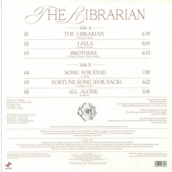 Back cover — Sefi ZISLING — The Librarian