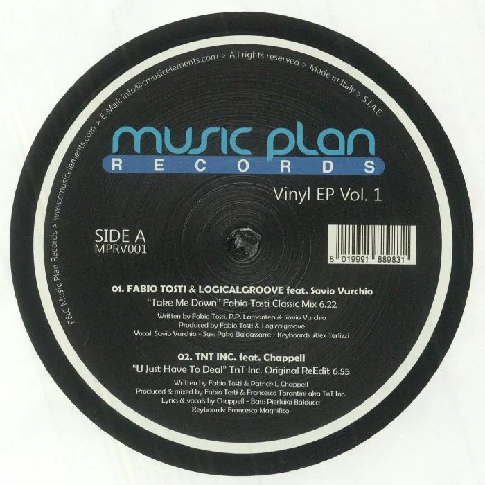 Various — MUSIC PLAN RECORDS EP VOL. 1