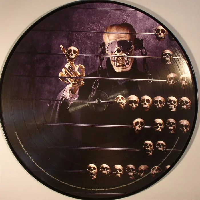 Back cover — MEGADETH — Countdown To Extinction