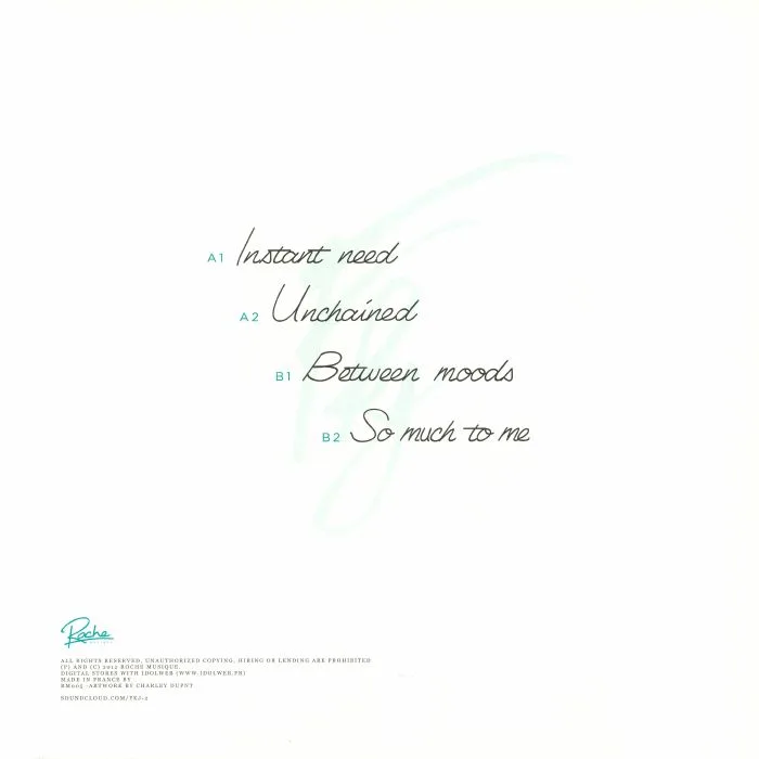 Back cover — FKJ aka FRENCH KIWI JUICE — Time For A Change