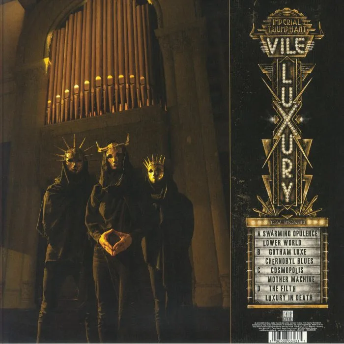 Back cover — IMPERIAL TRIUMPHANT — Vile Luxury