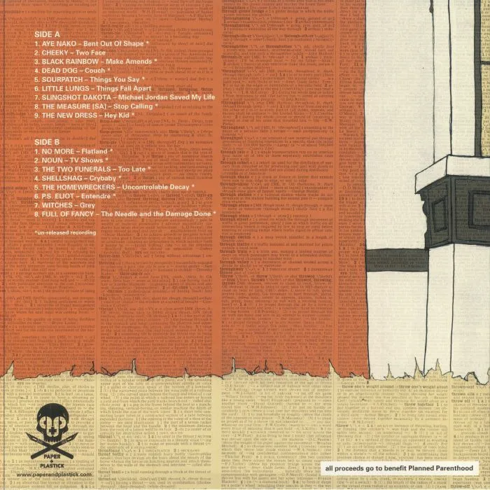 Обратная сторона обложки — VARIOUS — Are You With The Band? A Collection Of Female Fronted Pop Punk