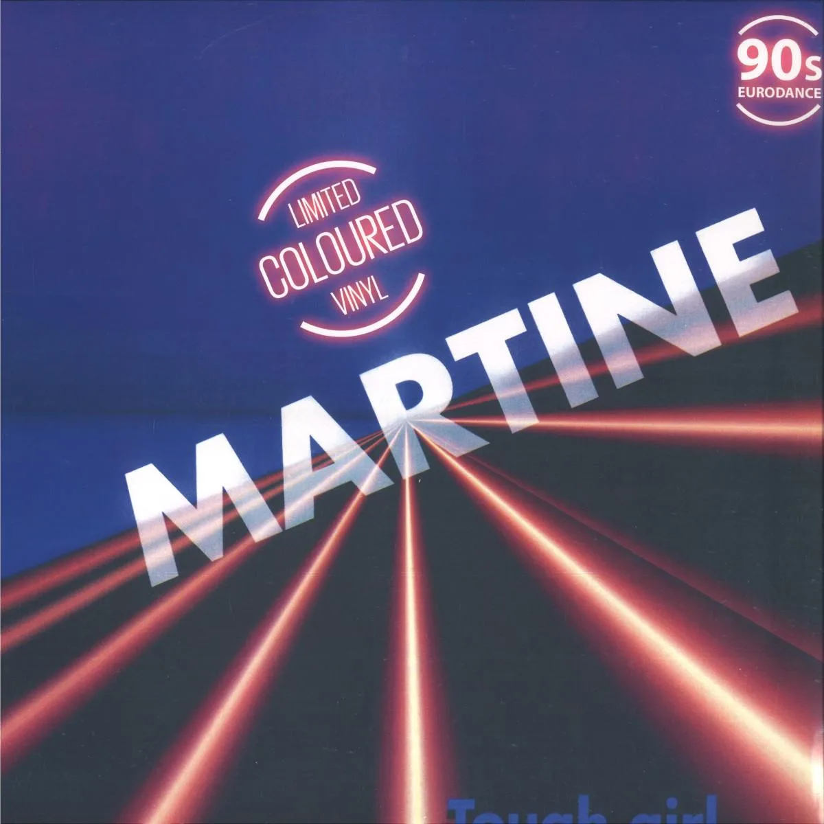 Back cover — MARTINE — TOUGH GIRL EP