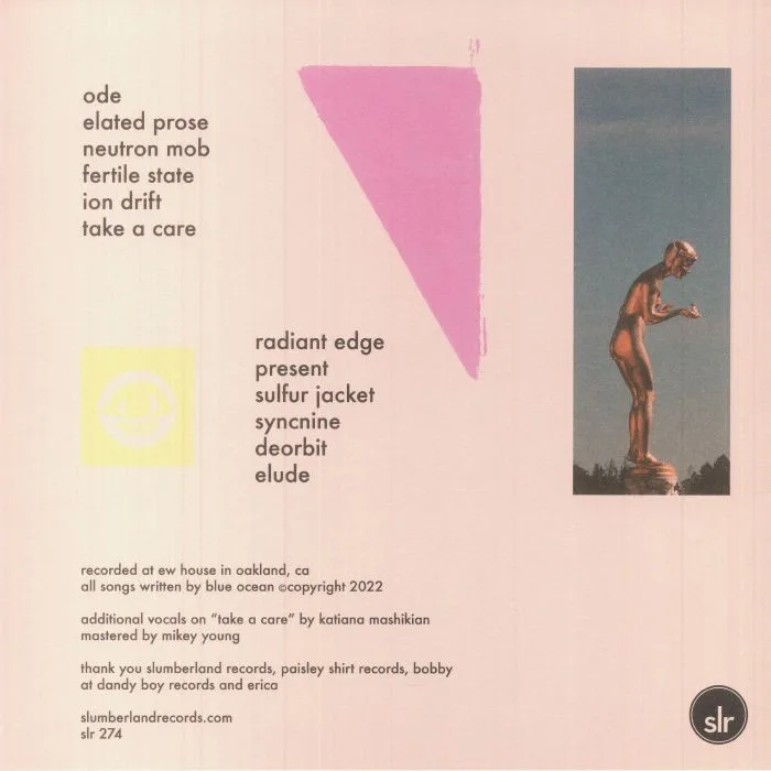 Back cover — BLUE OCEAN — Fertile State
