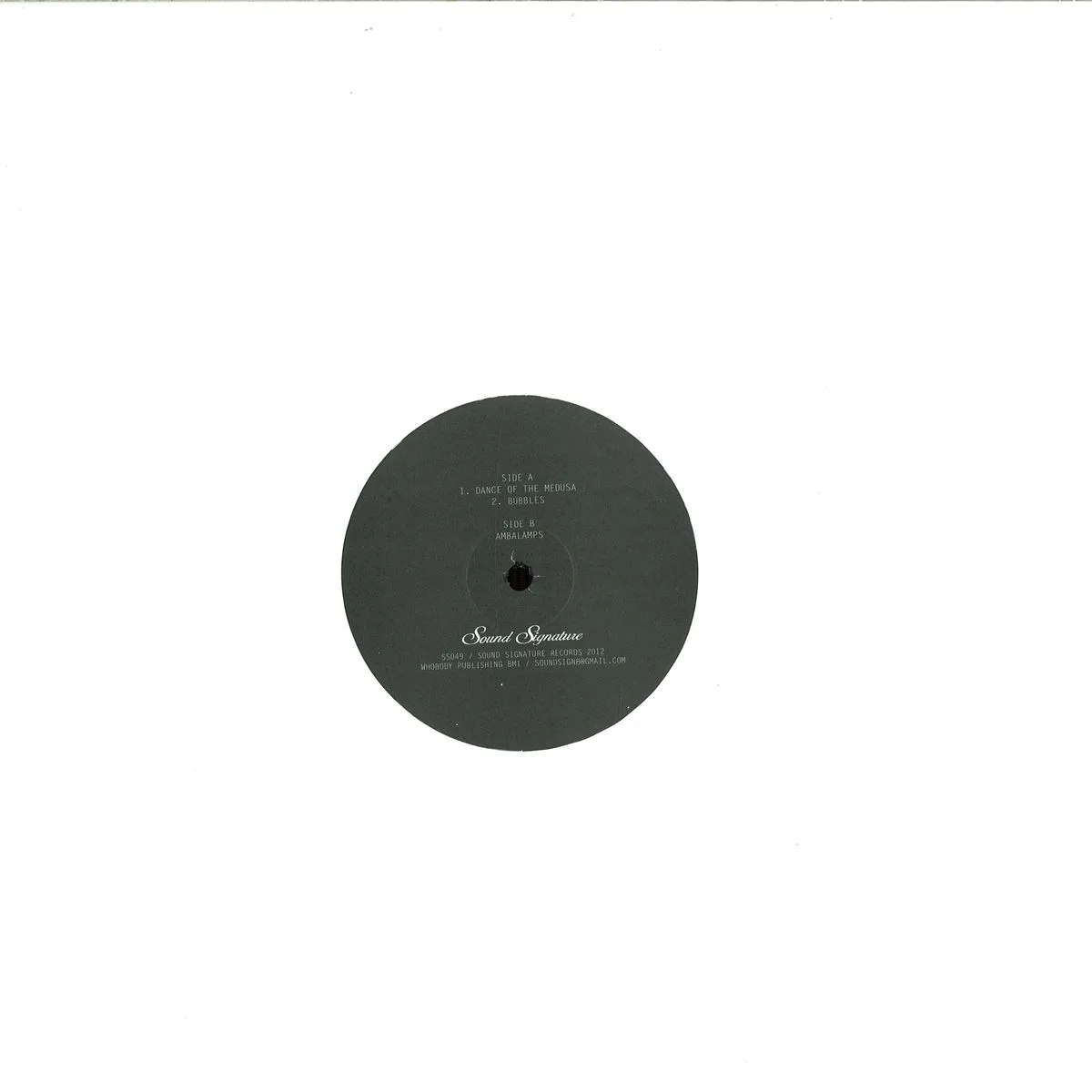 Обратная сторона обложки — Theo Parrish — Dance Of The Medusa
