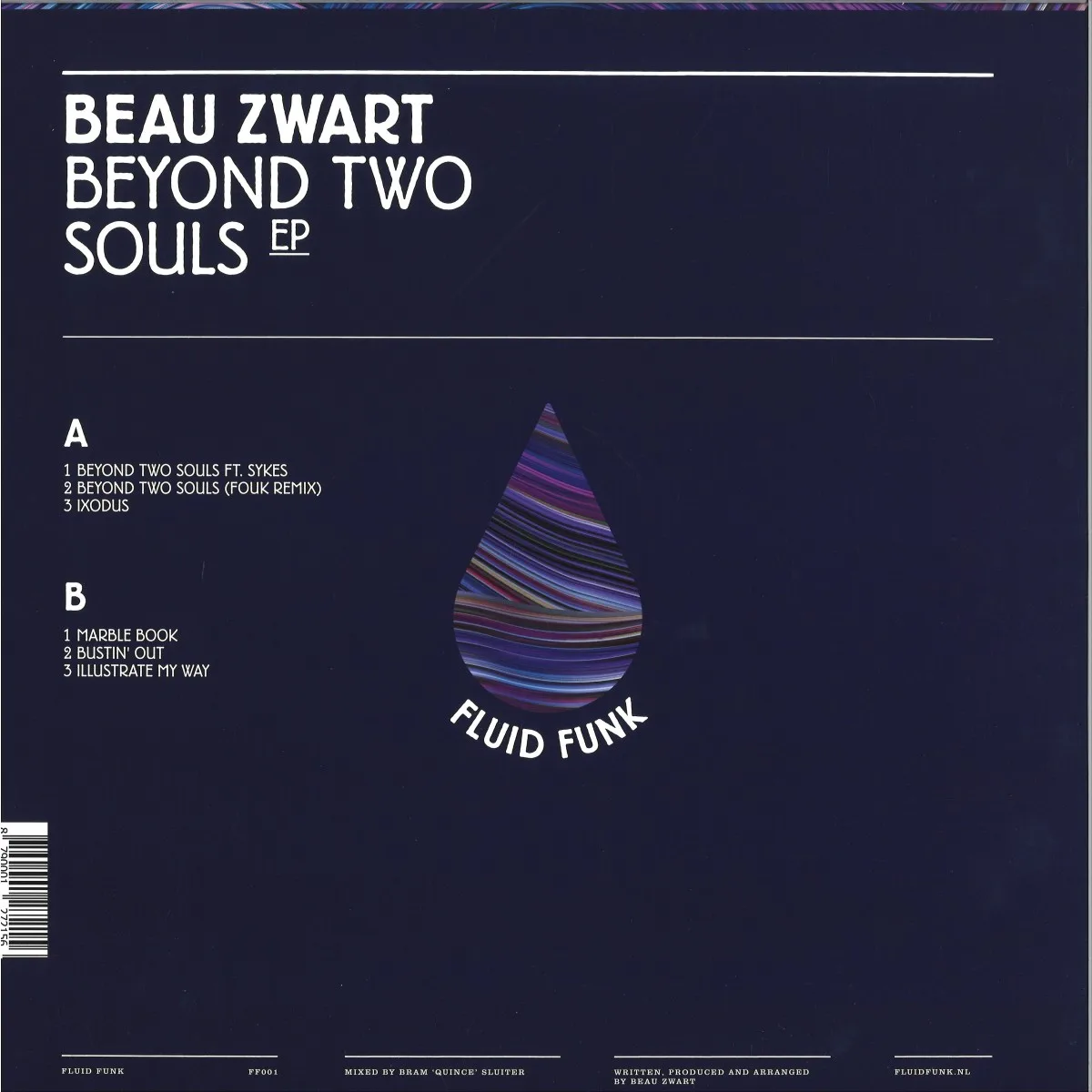 Обратная сторона обложки — Beau Zwart — Beyond Two Souls EP