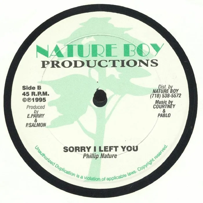 Back cover — PHILLIP NATURE — Sugar Me Love