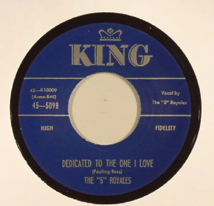Back cover — The 5 ROYALES — Think