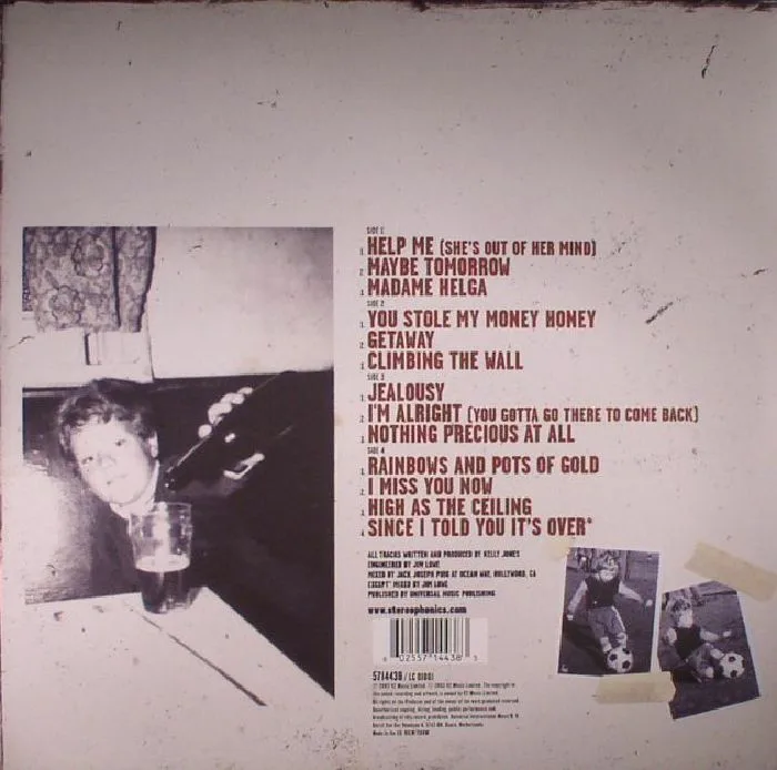 Back cover — STEREOPHONICS — You Gotta Go There To Come Back (reissue)