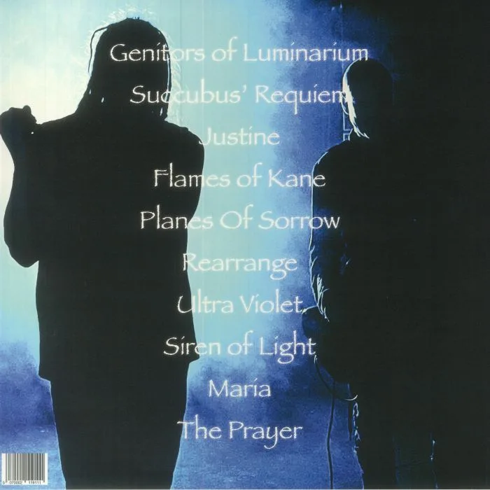 Обратная сторона обложки — SIRENS OF LIGHT — Nullus Margis Gothica MMXXI