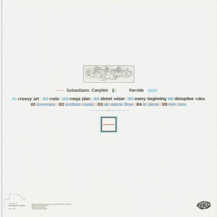 Back cover — Sebastiano CARGHINI — Ramble